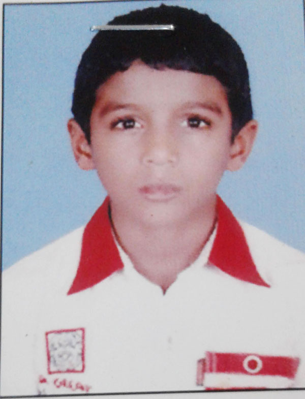 ಶಾಲೆಗೆ ತೆರಳಿದ್ದ ಬಾಲಕ ನಾಪತ್ತೆ